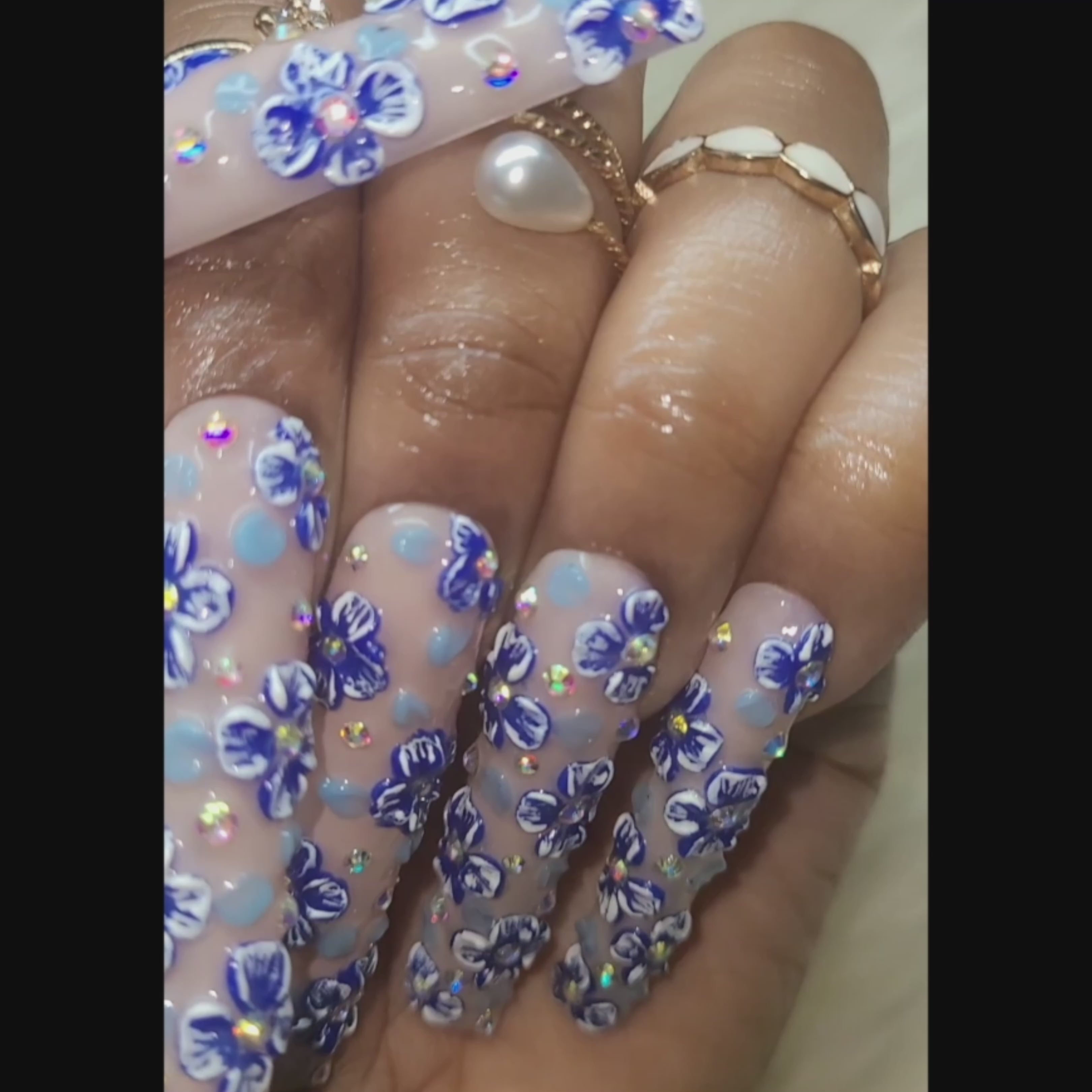 Blue Porcelain Garden